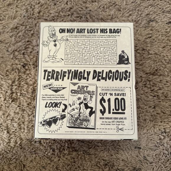 Art The Clown Terrifier By Fright Rags Collectible Mini Mask NEW - Picture 6 of 6